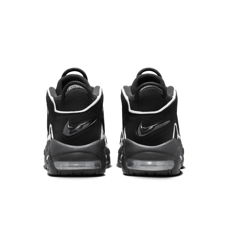 Nike Air More Uptempo Black White Angle 3