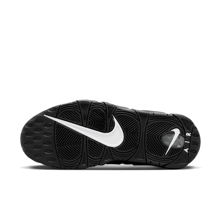 Nike Air More Uptempo Black White Angle 1