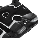 Nike Air More Uptempo Black White Angle 22