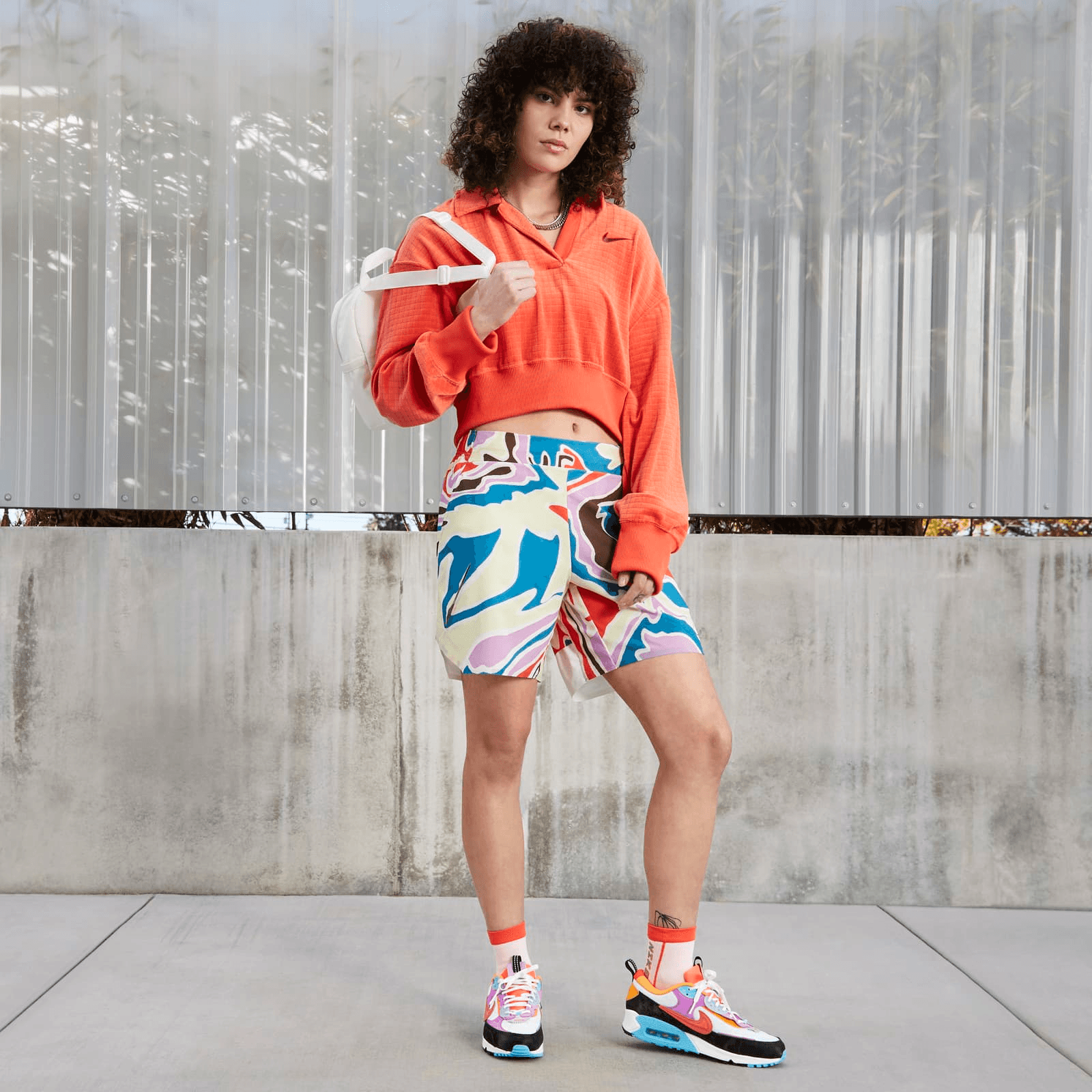 air max 90s with shorts