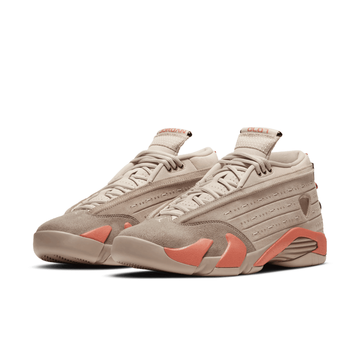 Air Jordan 14 Retro Low Clot Terra Blush Angle 2