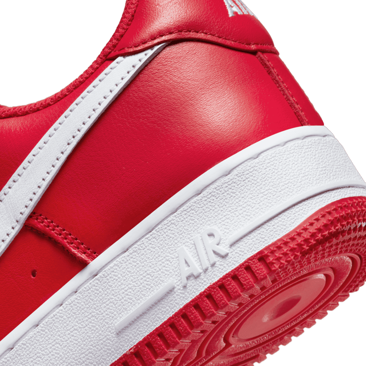 Nike Air Force 1 Low Red White Color of the Month Angle 5