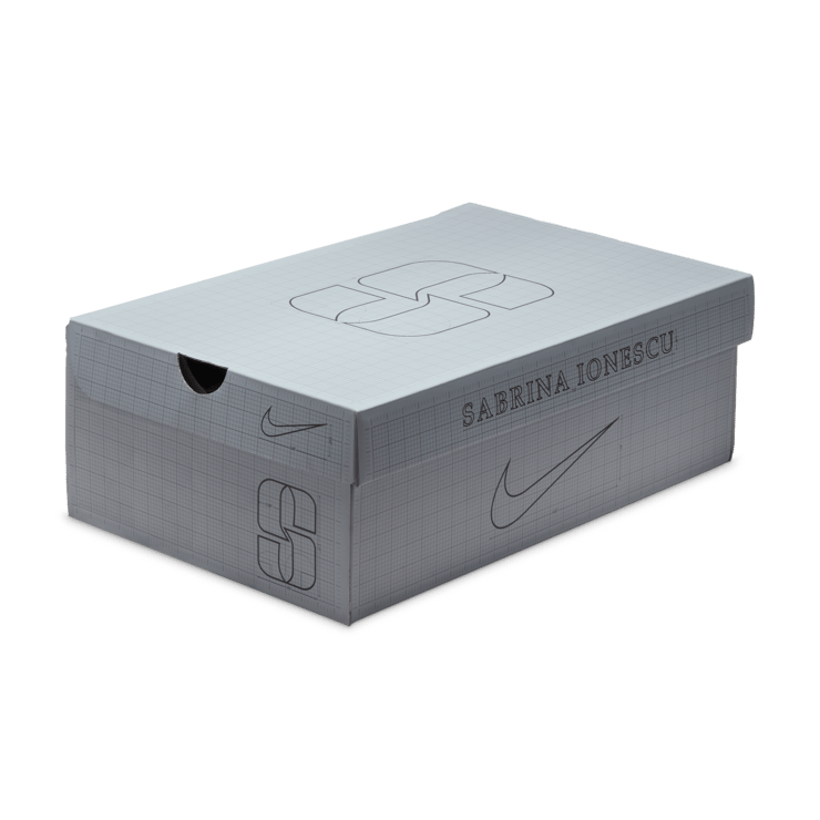 Nike Sabrina 3 Black Dark Smoke Grey (GS) Angle 2