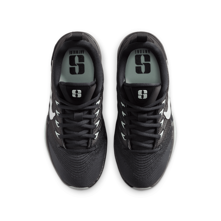 Nike Sabrina 3 Black Dark Smoke Grey (GS) Angle 6