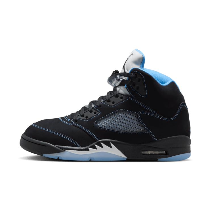 Air Jordan 5 Retro Black University Blue Angle 0