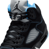Air Jordan 5 Retro Black University Blue Angle 6