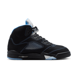 Air Jordan 5 Retro Black University Blue Angle 2
