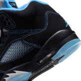 Air Jordan 5 Retro Black University Blue (GS) Angle 7