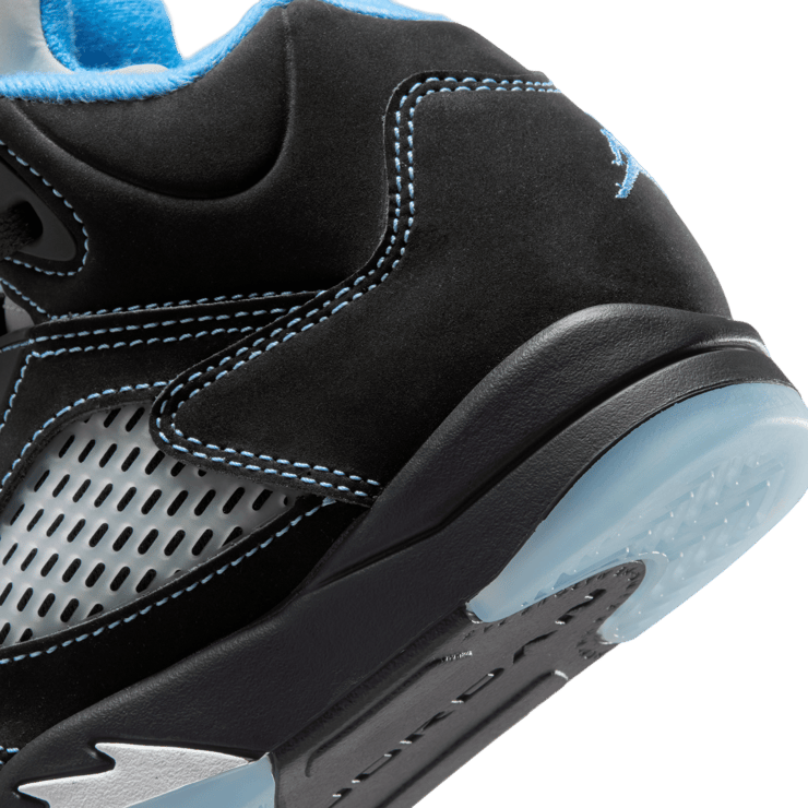 Air Jordan 5 Retro Black University Blue (PS) Angle 7