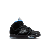 Air Jordan 5 Retro Black University Blue (PS) Angle 2