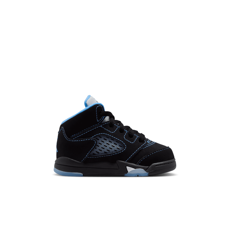 Air Jordan 5 Retro Black University Blue (TD) Angle 2