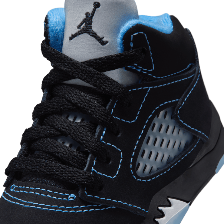 Air Jordan 5 Retro Black University Blue (TD) Angle 6