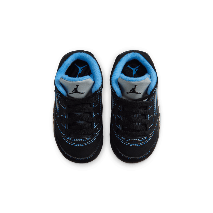 Air Jordan 5 Retro Black University Blue (TD) Angle 3