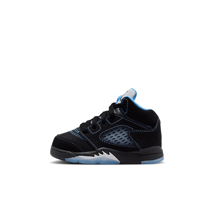 Air Jordan 5 Retro Black University Blue (TD) Angle 0