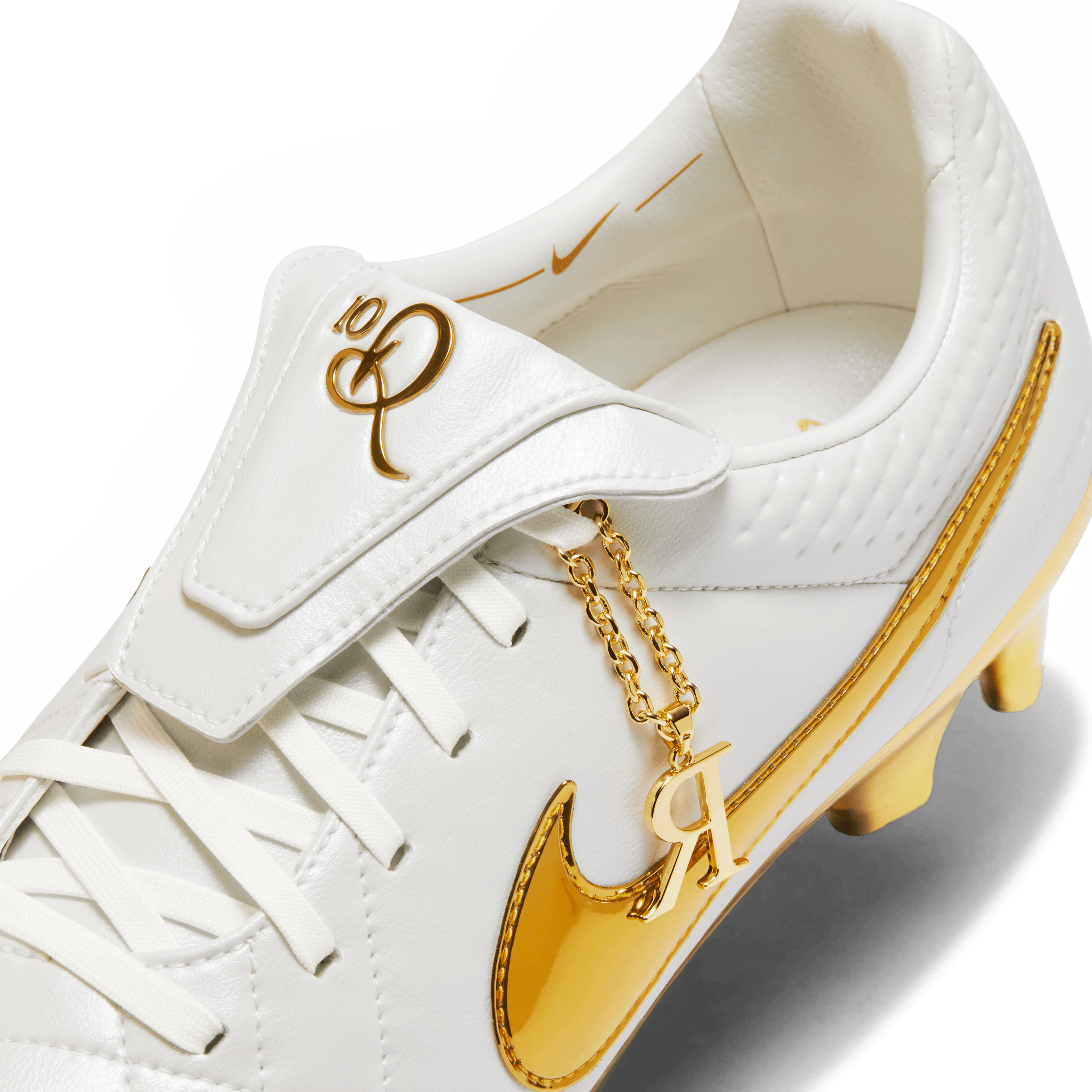 nike cleats gold