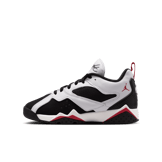 Jordan MVP 92 White Gym Red Black (GS) Angle 3