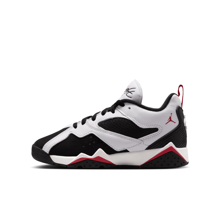 Jordan MVP 92 White Gym Red Black (GS) Angle 3