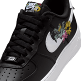 Nike Air Force 1 Low PRM Accepting All Flowers Black Angle 5