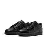 Nike Dunk Low Dress Shoe Black Angle 4
