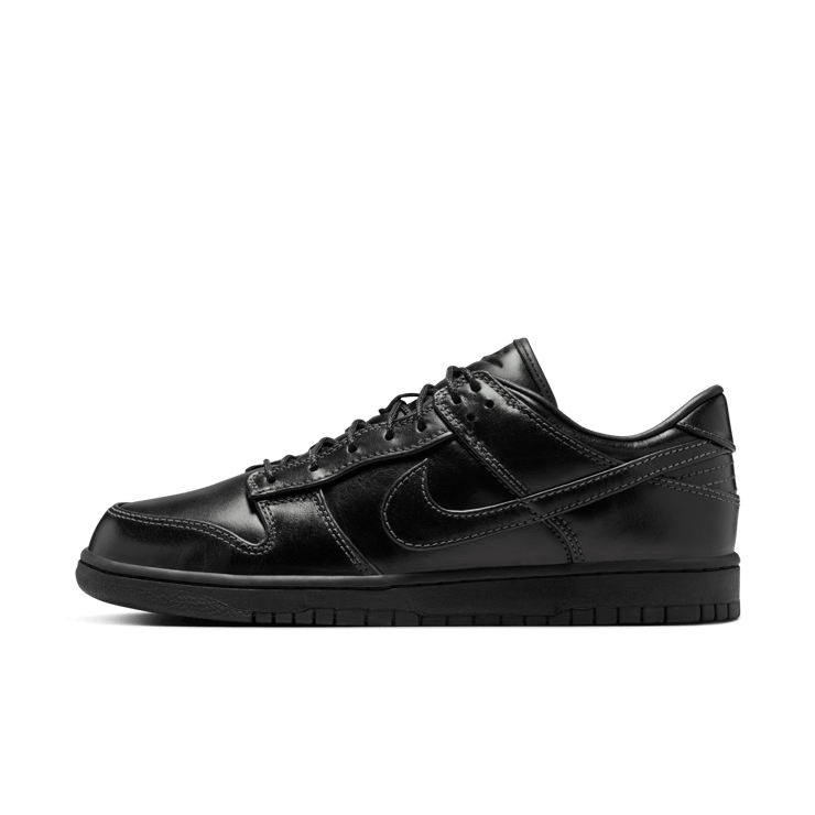 Nike Dunk Low Dress Shoe Black Angle 0