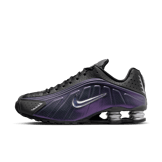 Nike Shox R4 Black Metallic Silver Angle 5