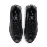Nike Shox R4 Black Metallic Silver Angle 6