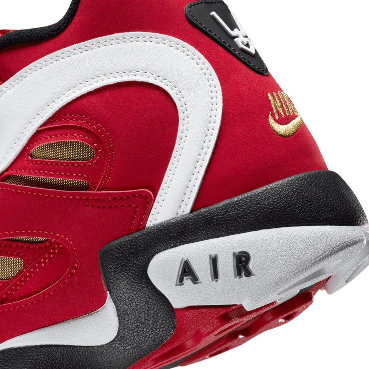 Nike Air Diamond Turf 2 Fire Red Angle 7