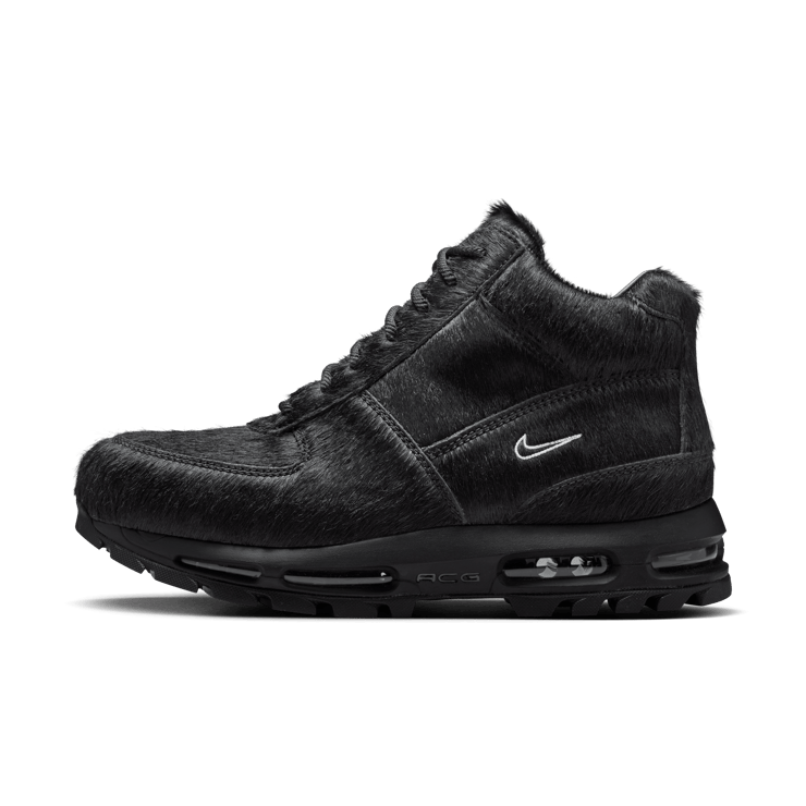 Nike Air Max Goadome Black Pony Hair Angle 2