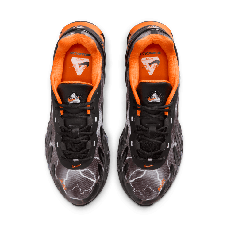 Nike Air Max DN8 Palace Black Safety Orange Angle 6