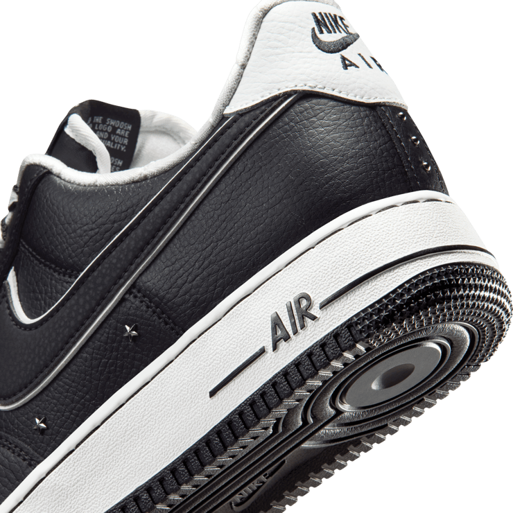 Nike Air Force 1 Low '07 Premium Black White Angle 8