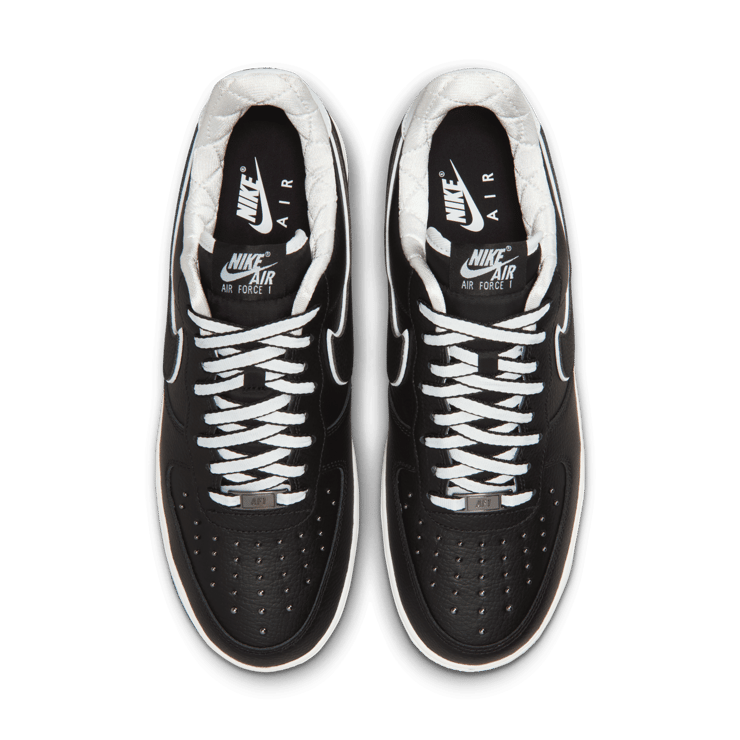 Nike Air Force 1 Low '07 Premium Black White Angle 6