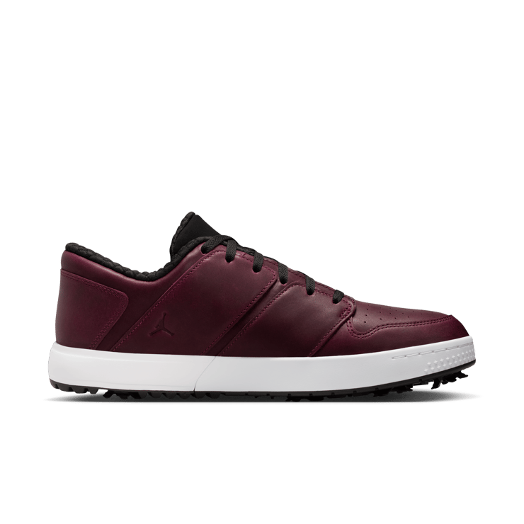 Air Jordan Nu Retro 1 Low Golf Bordeaux Angle 5