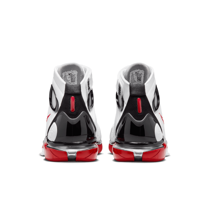 Nike Air Zoom Huarache 2K4 White Varsity Red Angle 5