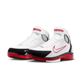 Nike Air Zoom Huarache 2K4 White Varsity Red Angle 4