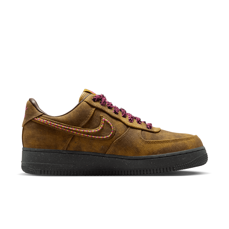 Nike Air Force 1 Boucle QS Desert Moss Angle 3