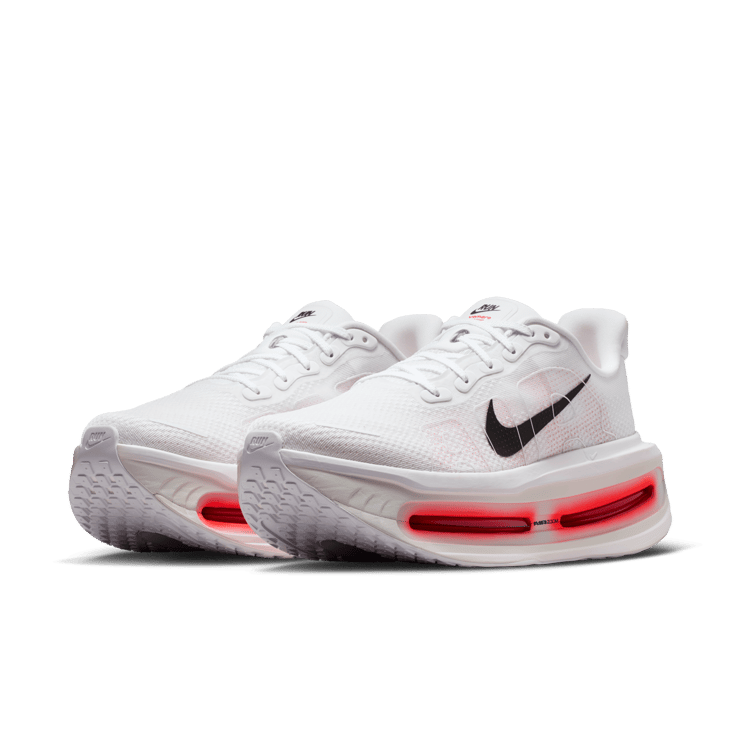 Nike Vomero Premium White Bright Crimson Angle 5