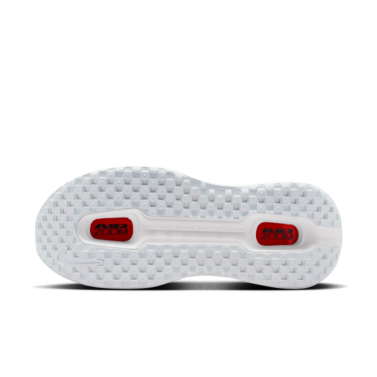 Nike Vomero Premium White Bright Crimson Angle 1