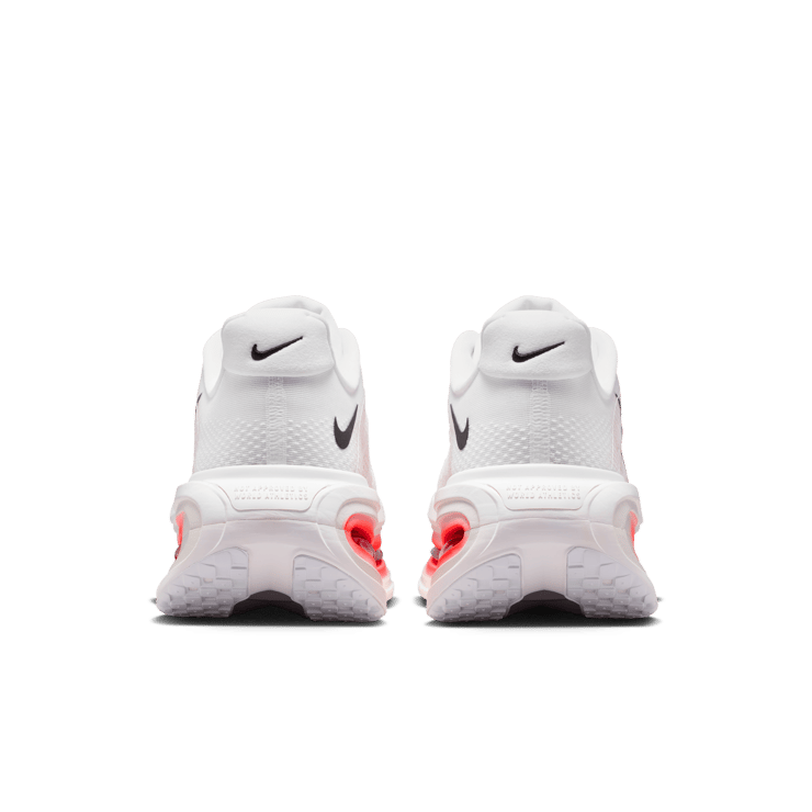 Nike Vomero Premium White Bright Crimson Angle 2