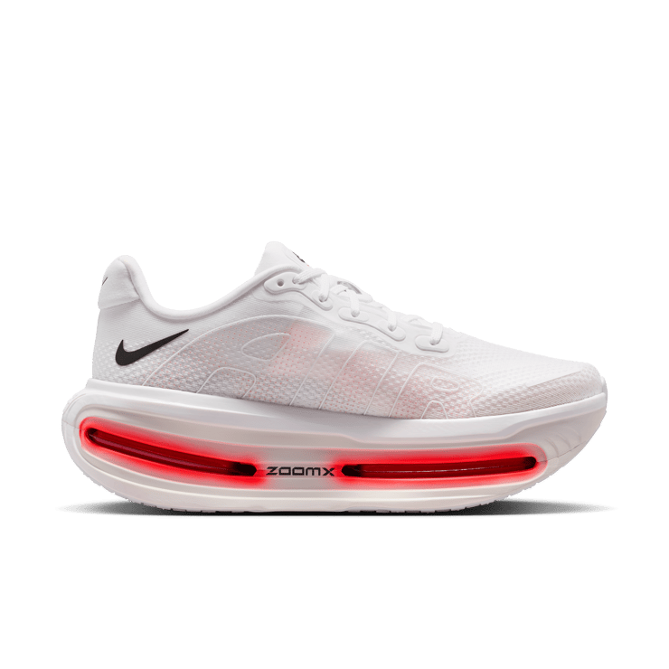 Nike Vomero Premium White Bright Crimson Angle 0