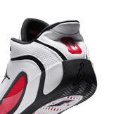 Jordan Tatum 4 White University Red (GS) Angle 7