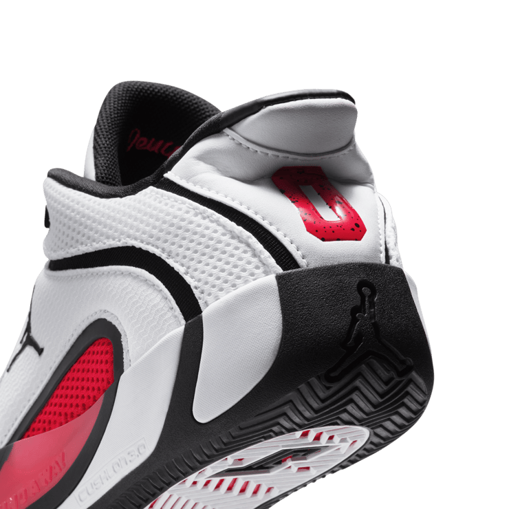 Jordan Tatum 4 White University Red (GS) Angle 7