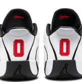 Jordan Tatum 4 White University Red (GS) Angle 9