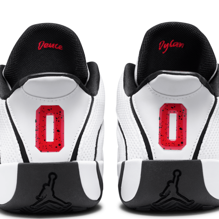 Jordan Tatum 4 White University Red (GS) Angle 9