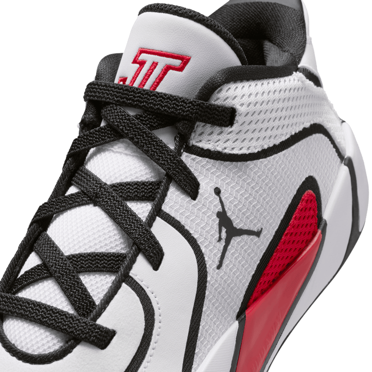 Jordan Tatum 4 White University Red (PS) Angle 11