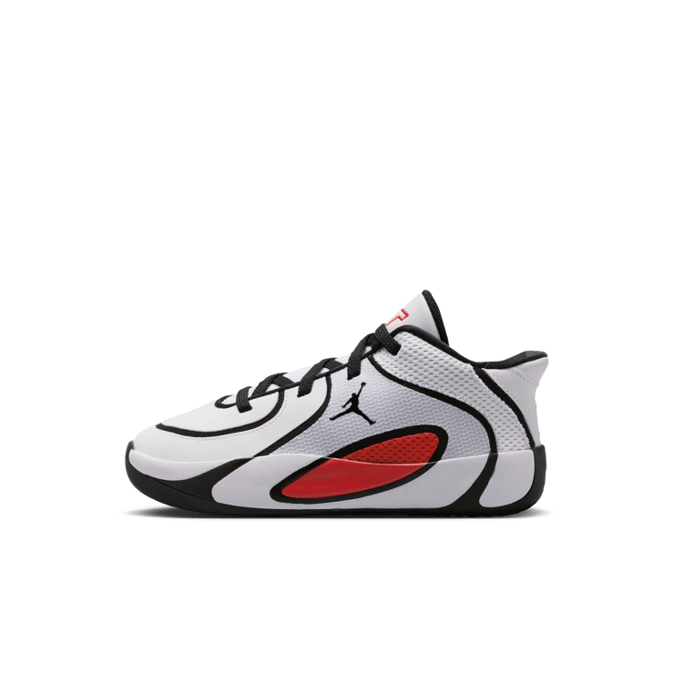 Jordan Tatum 4 White University Red (PS) Angle 4