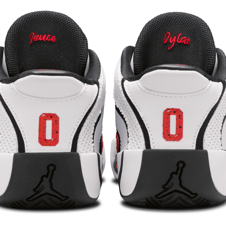 Jordan Tatum 4 White University Red (PS) Angle 8