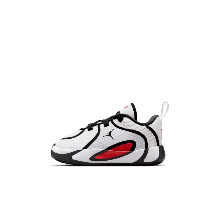 Jordan Tatum 4 White University Red (TD) Angle 2