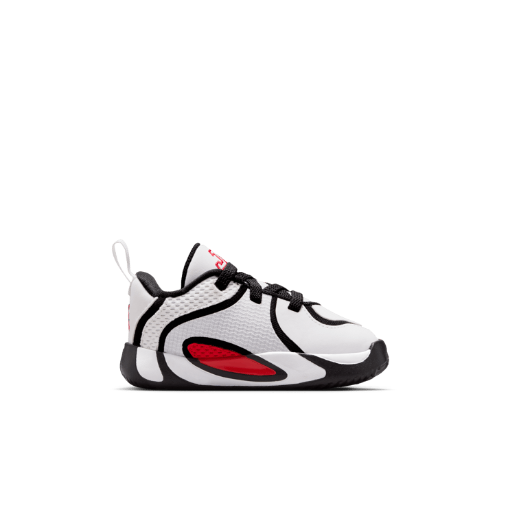 Jordan Tatum 4 White University Red (TD) Angle 3