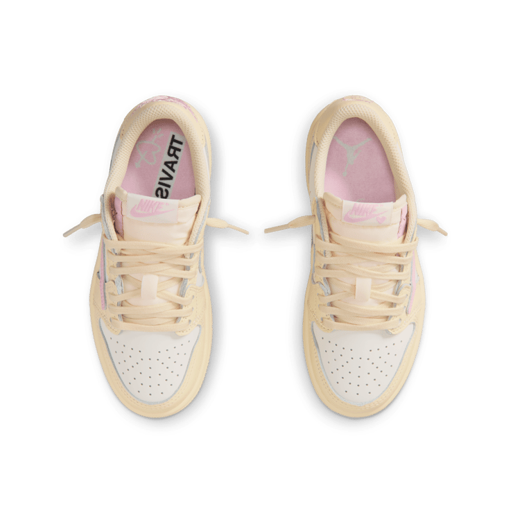 Air Jordan 1 Retro Low OG Travis Scott Shy Pink (PS) Angle 2