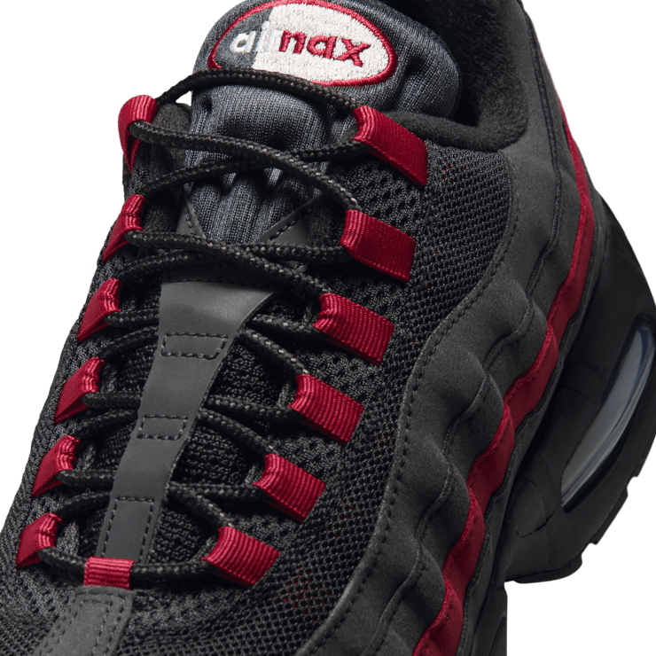Nike Air Max 95 OG Big Bubble Black Team Crimson  Angle 7